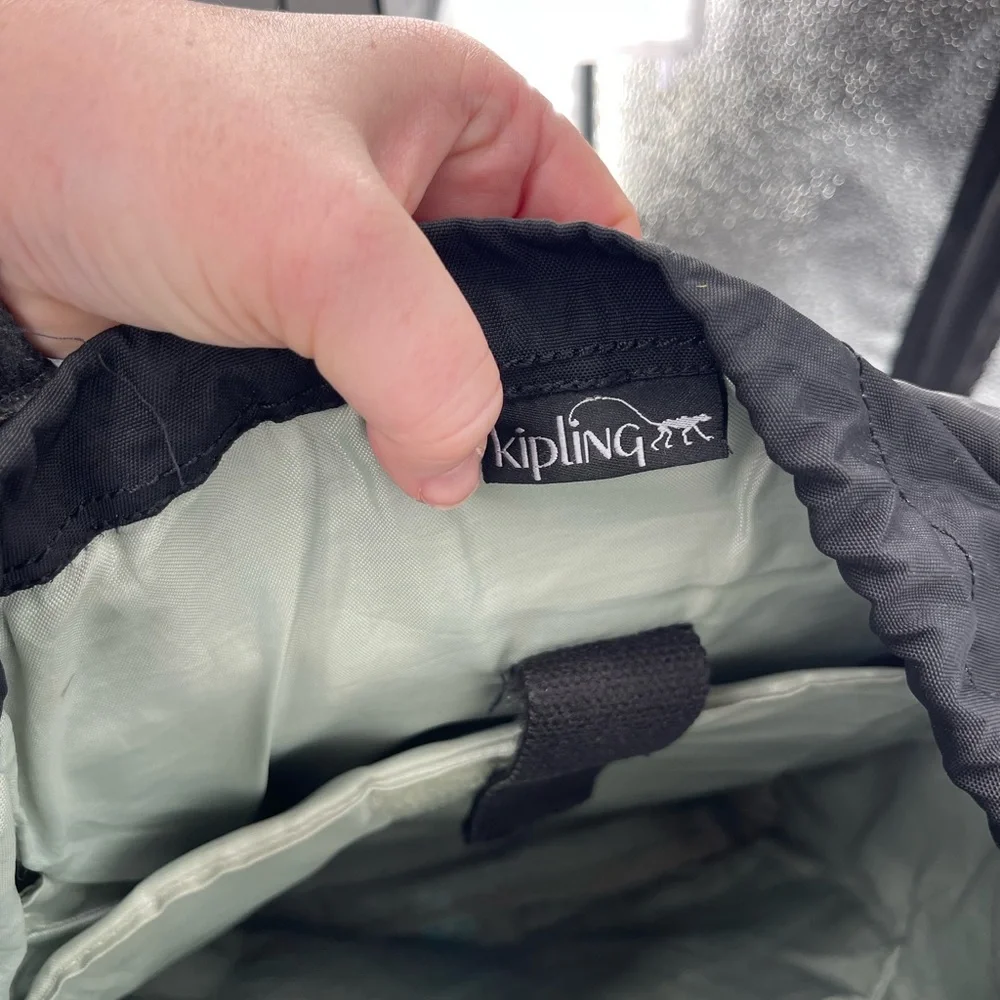 Kipling black soft bakcpack